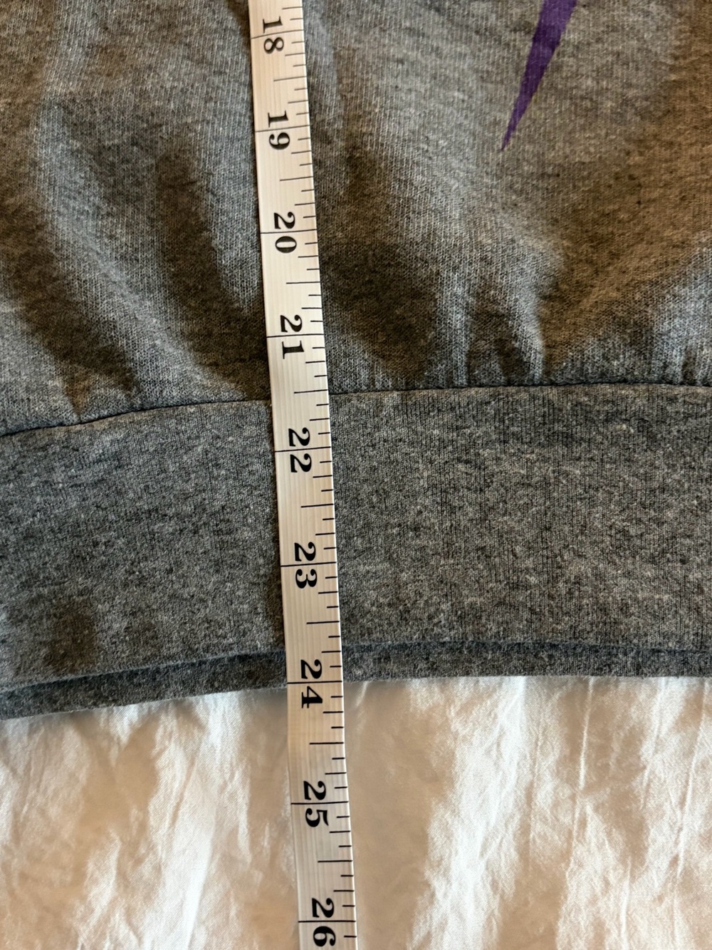 Aviator Nation Bolt Fade Relaxed Crew Sweatshirt Heather Gray Size XS - Picture 8 of 9